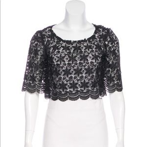 Reformation Pierro Lace Crop top